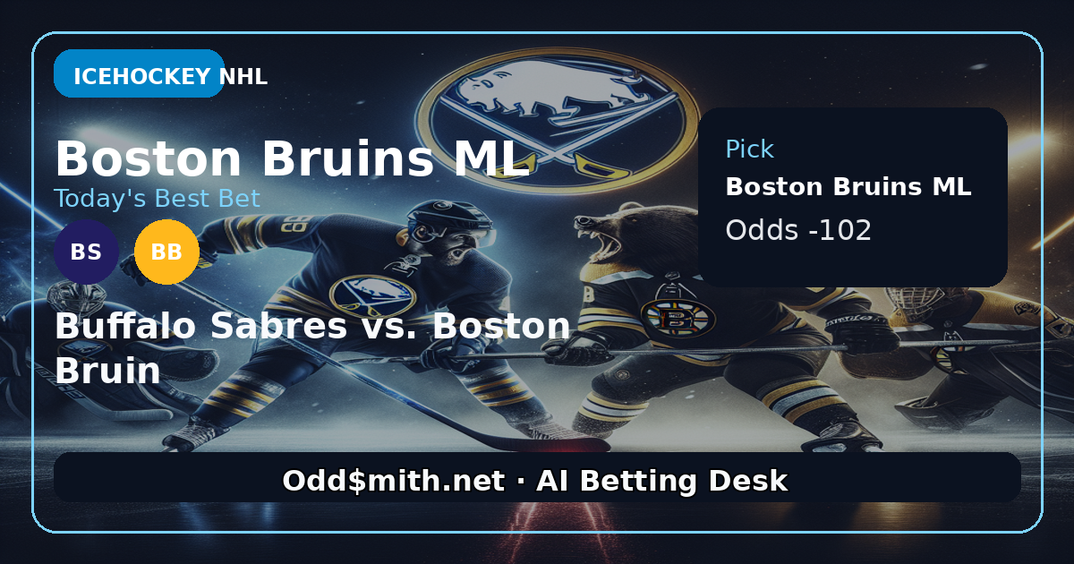 Boston Bruins ML Play in High-Stakes Game 6