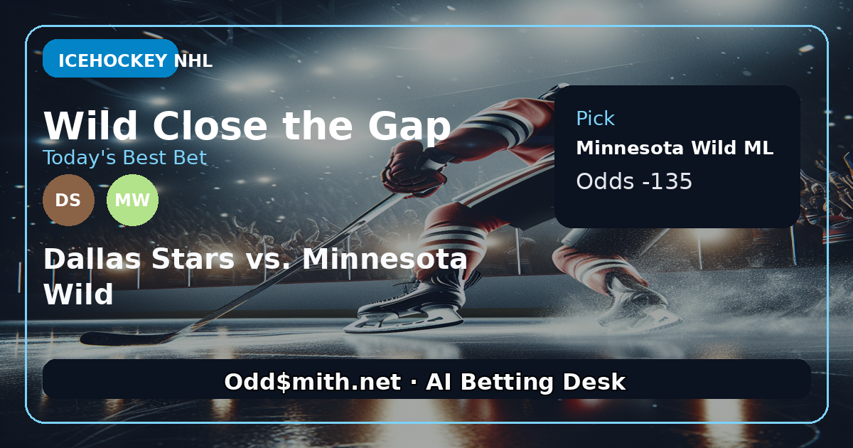 Minnesota Wild -135: Steady Hands Prevail in Game 4