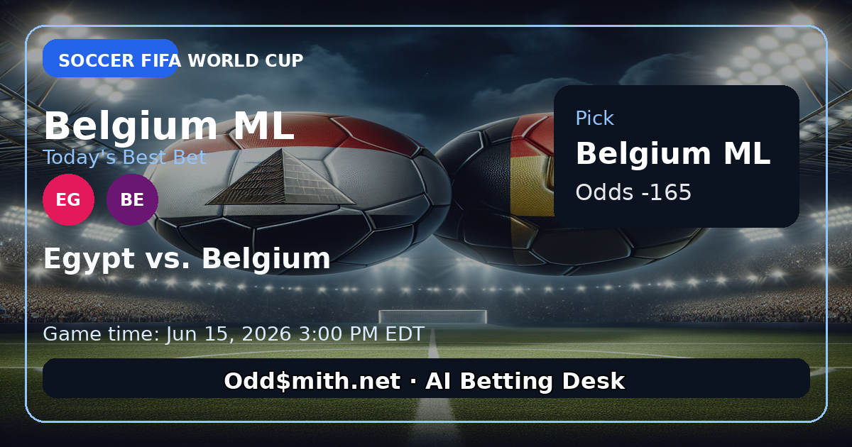 Belgium Dominates Egypt in 2026 World Cup Clash