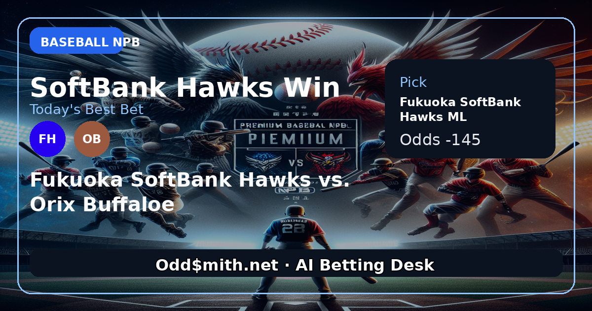 Fukuoka SoftBank Hawks Dominate Orix in NPB Showdown