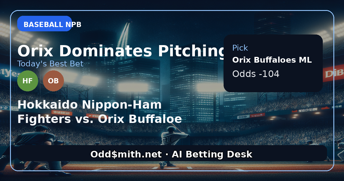 Orix Buffaloes -104: Trust the Steadier Hand in Key NPB Clash