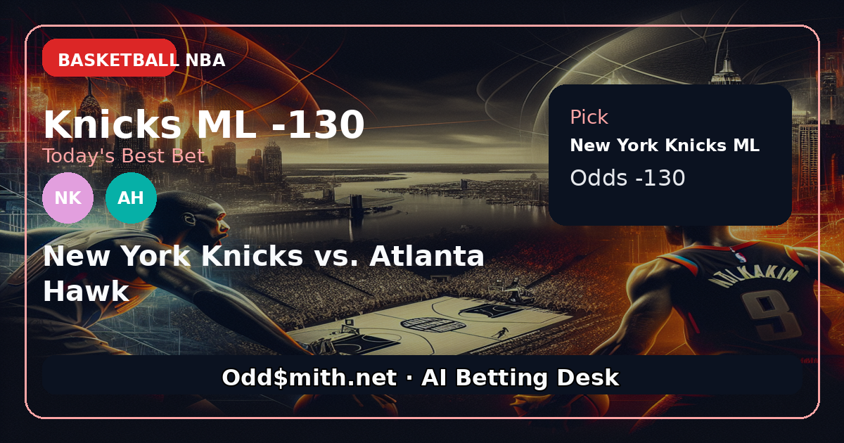 Knicks ML -130: Steady Defense and Depth Edge in Critical Game 4