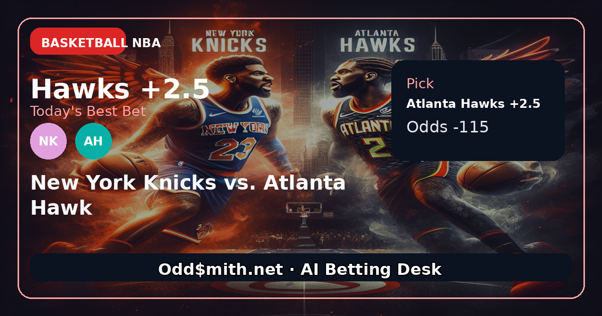 NBA Playoffs Round 1 Game 6: Hawks +2.5 as Knicks' Edge Fades