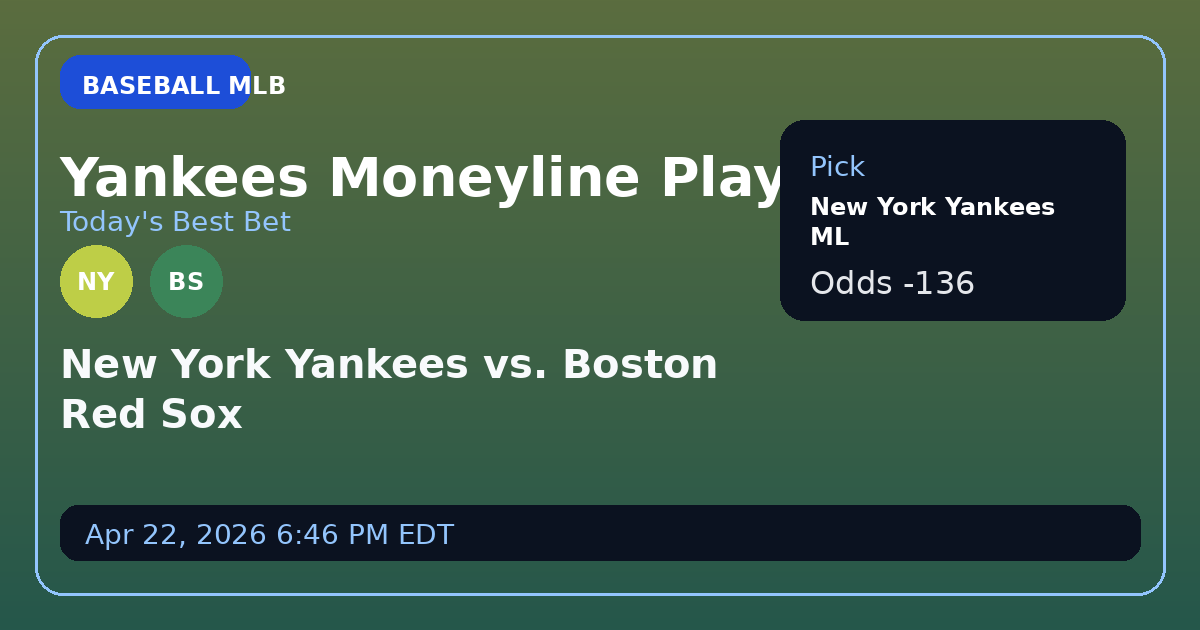 Yankees Dominance in Sox Series: Bet the Moneyline on New York