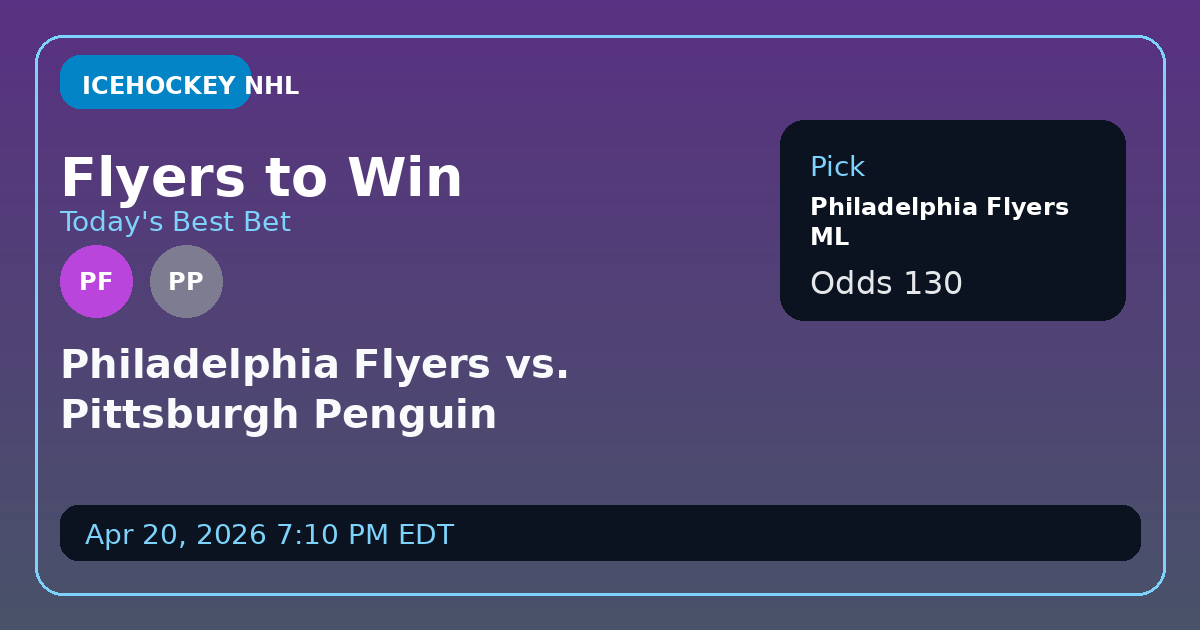 Flyers to Fly High Against Penguins