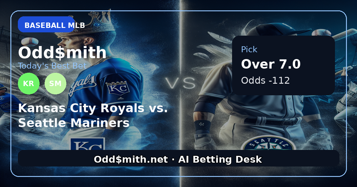 MLB Over/Under Breakdown: KC Royals vs. SEA Mariners – Over 7.0 Runs Sets Up Cleanly