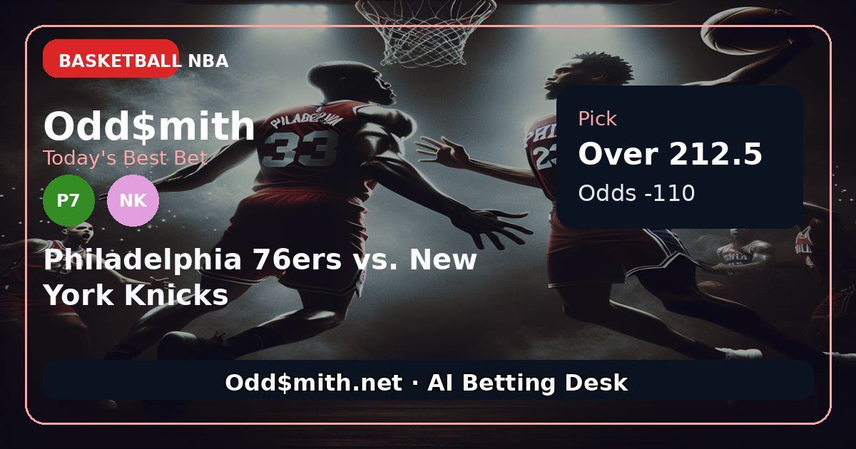 Philadelphia 76ers vs. New York Knicks prediction: New York Knicks -7.5