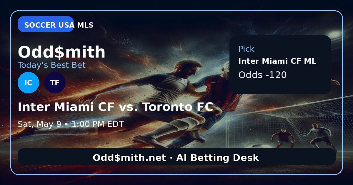 Inter Miami CF vs. Toronto FC prediction: Inter Miami CF ML