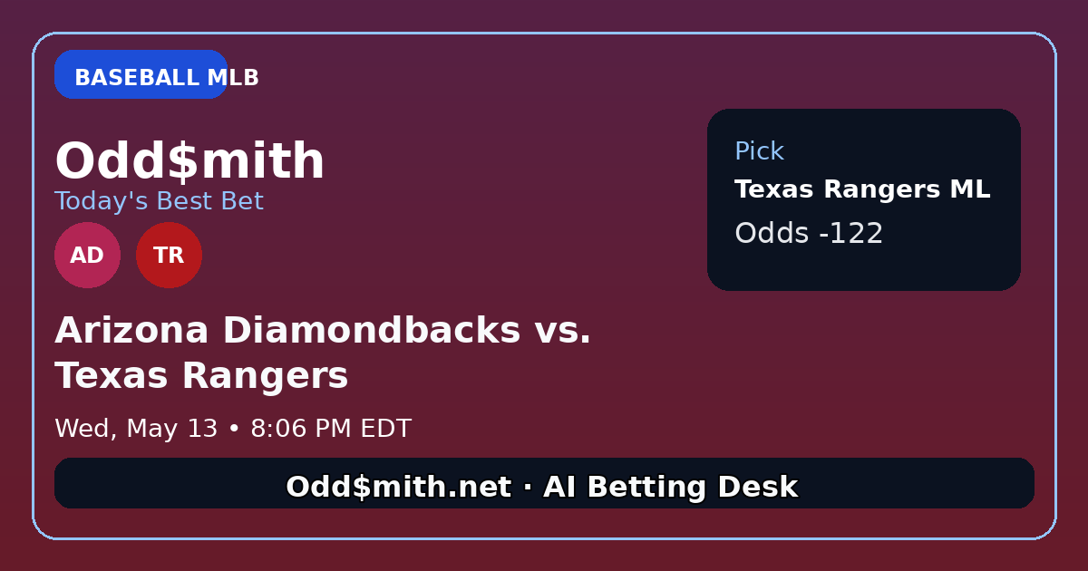 Texas Rangers ML