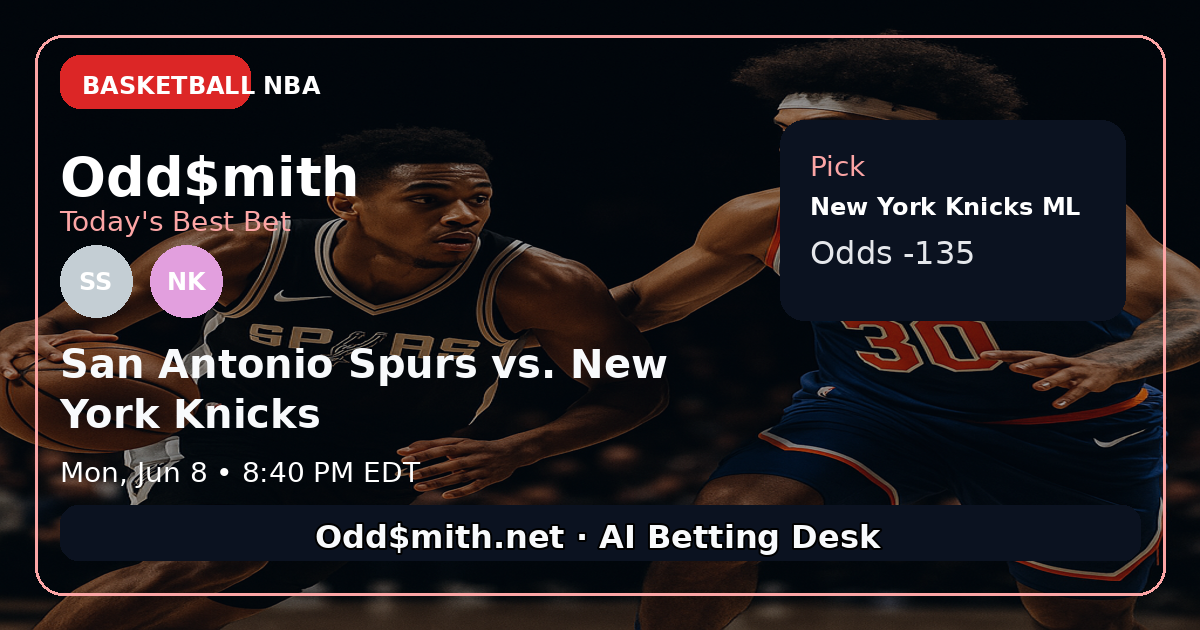 Odd$mith Morning Card: Today's Best Bets for June 7, 2026