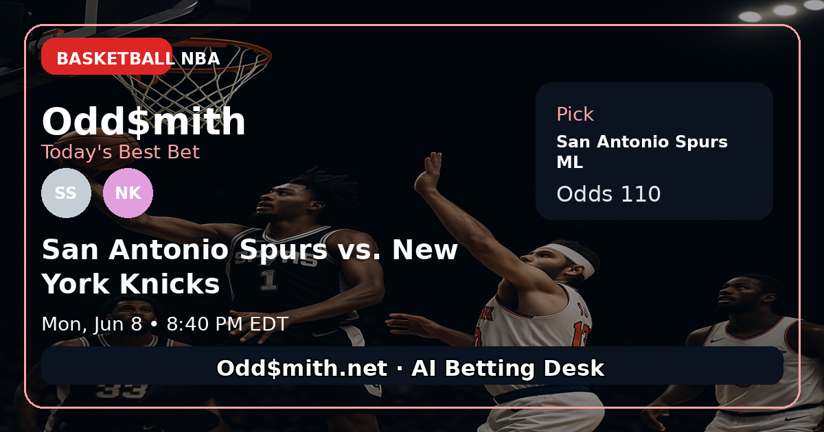 Odd$mith Morning Card: Today's Best Bets for June 8, 2026