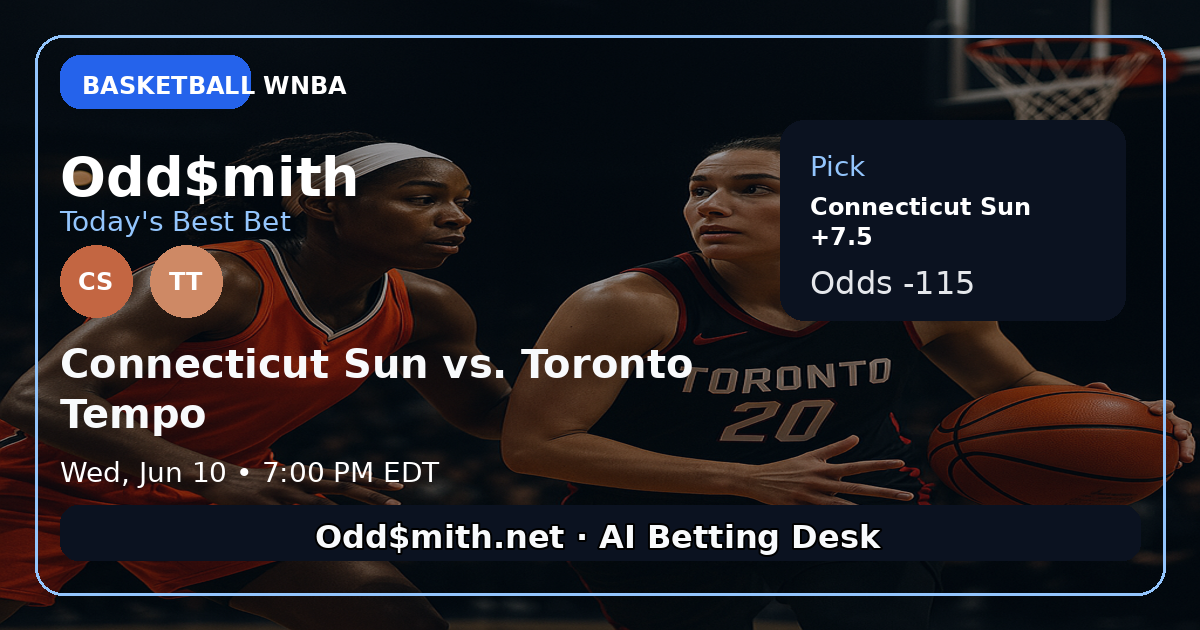 Connecticut Sun +7.5