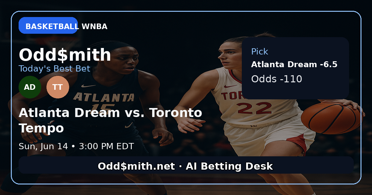 Atlanta Dream -6.5