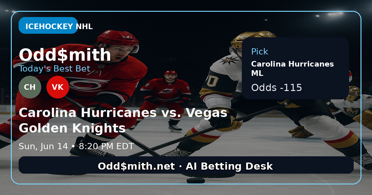 Odd$mith Morning Card: Today's Best Bets for June 14, 2026