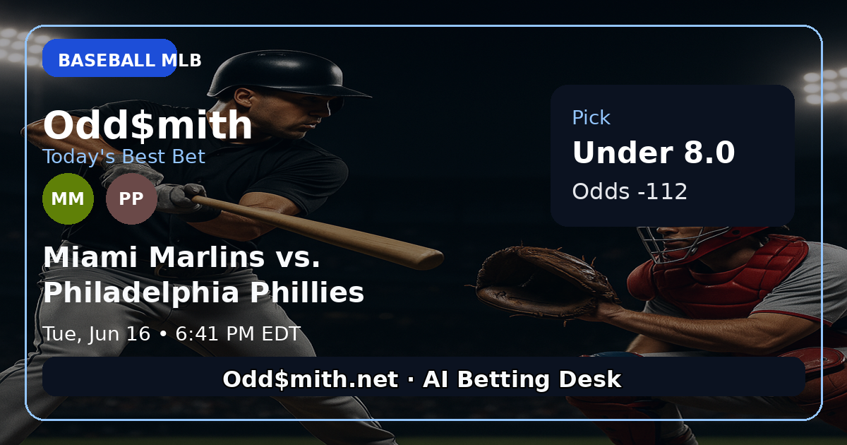 Odd$mith Morning Card: Today's Best Bets for June 16, 2026