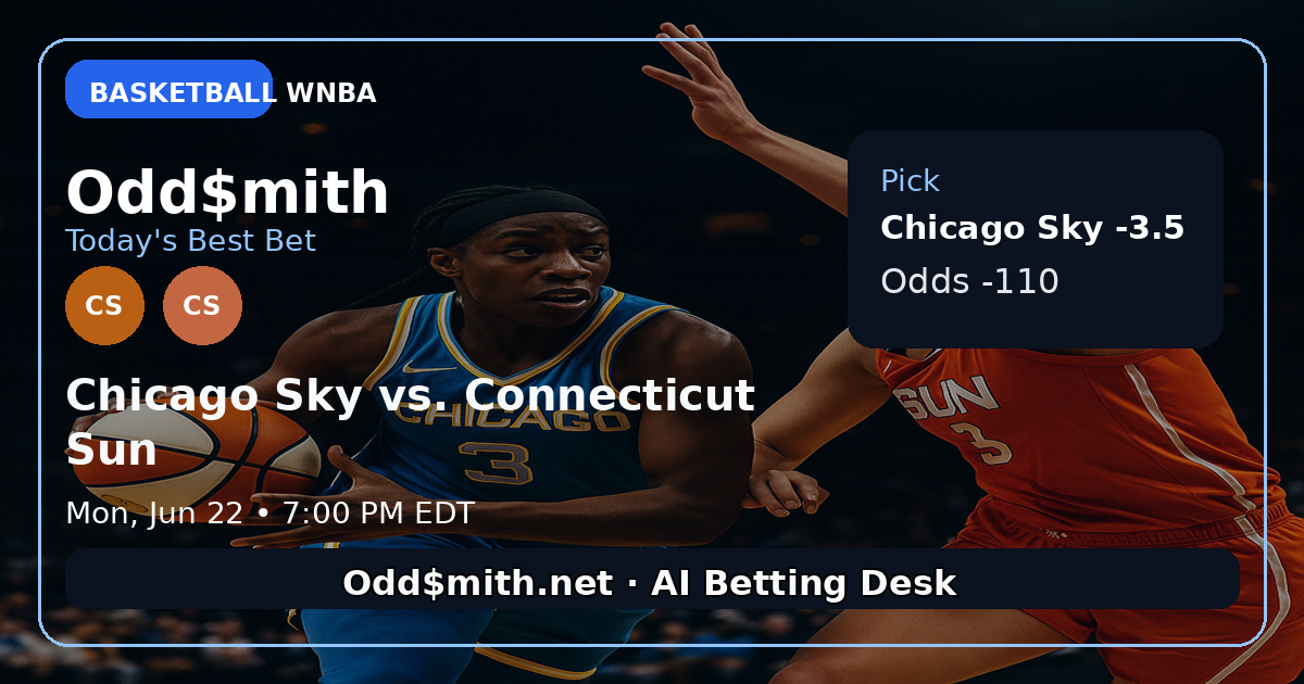 Chicago Sky -3.5