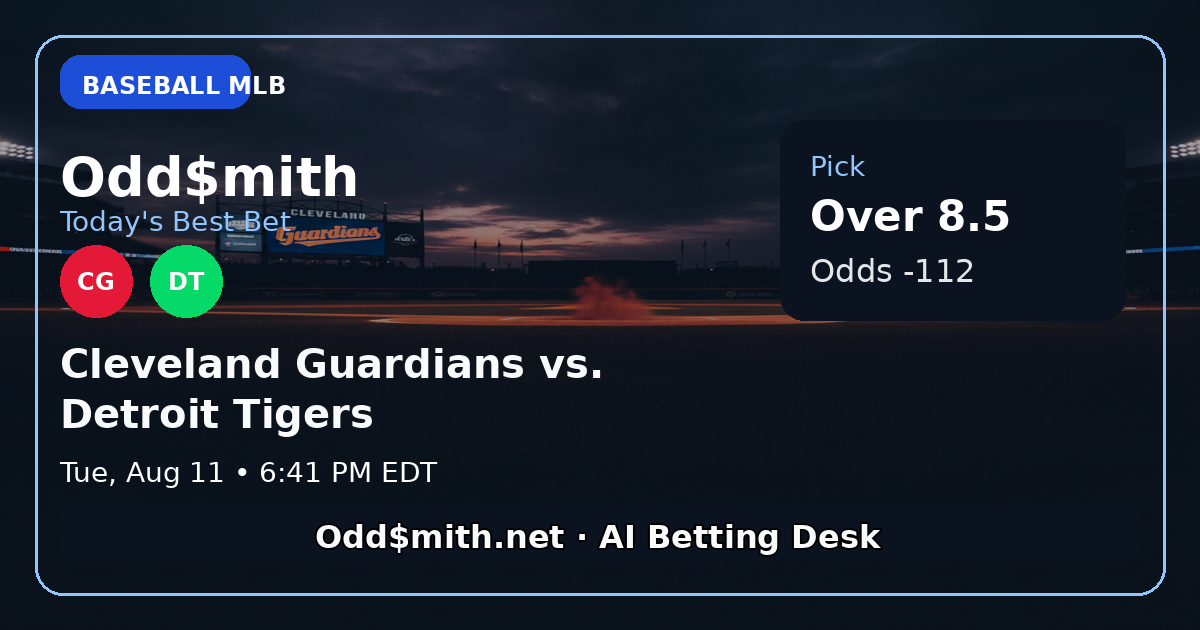 Fireworks Expected in Guardians‑Tigers Showdown