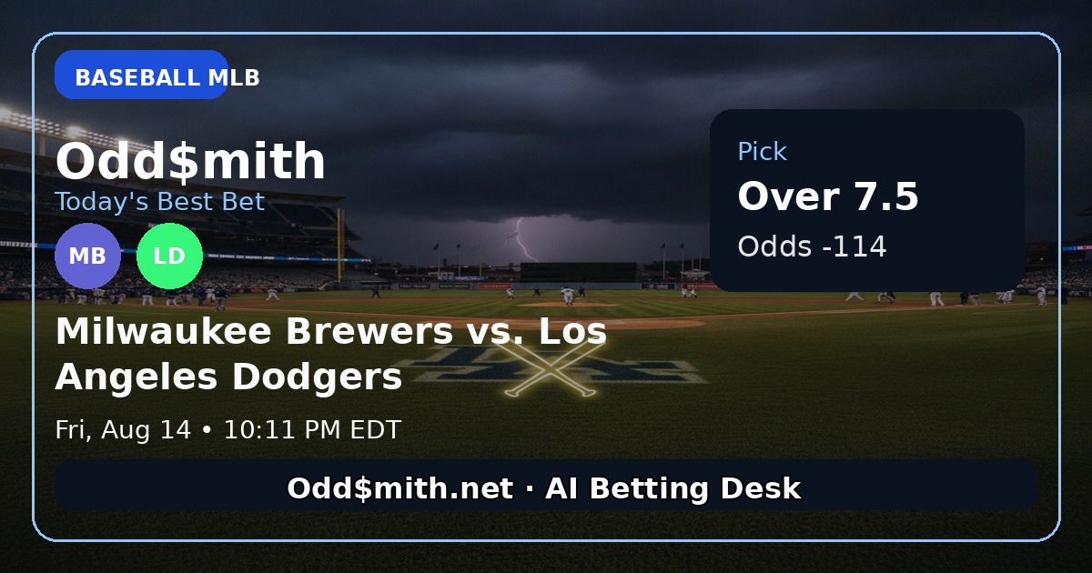 Brewers vs. Dodgers: Fireworks Expected