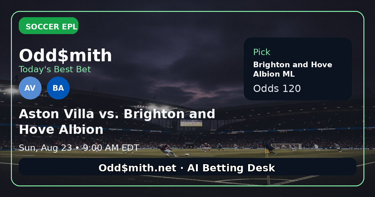 Brighton to Outfox Villa
