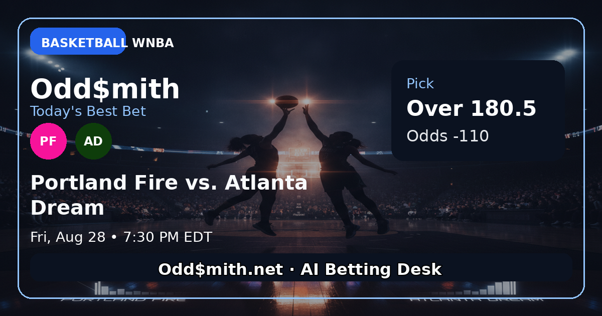 Odd$mith Morning Card: Today's Best Bets for August 28, 2026