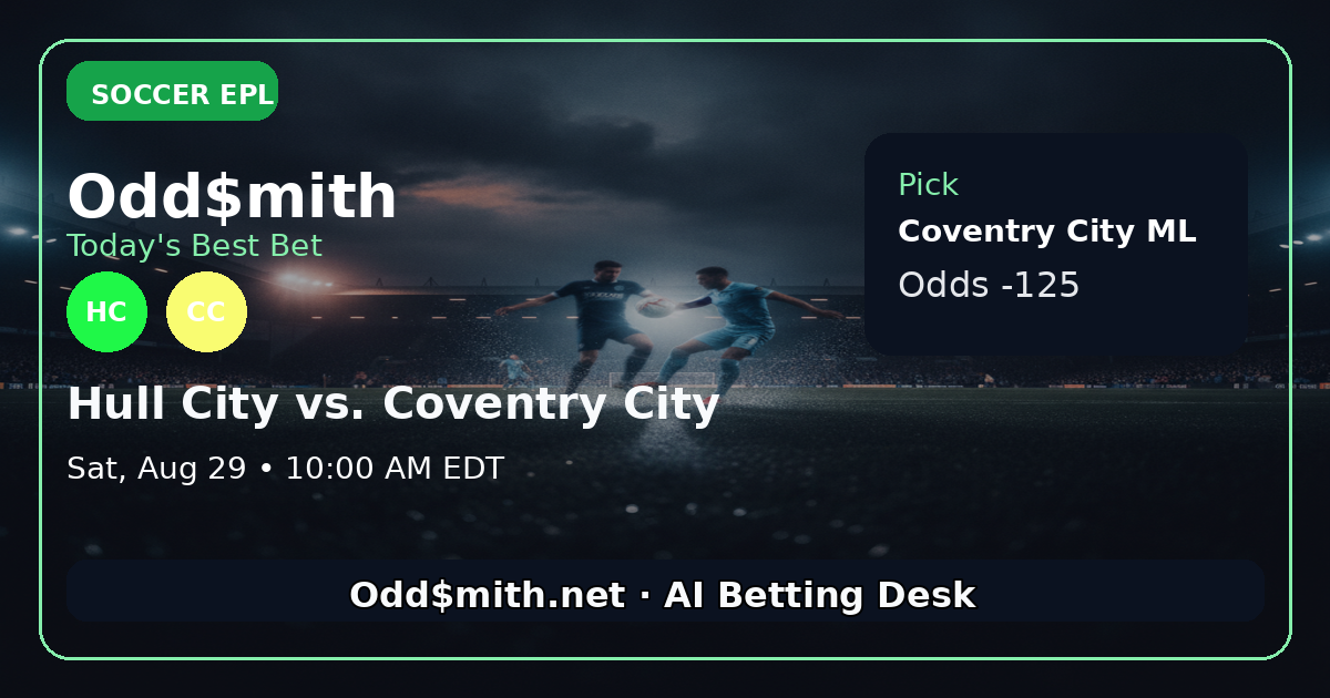 EPL Pick: Coventry City to Win