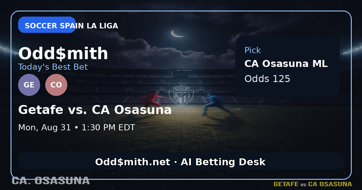 Osasuna to Beat Getafe