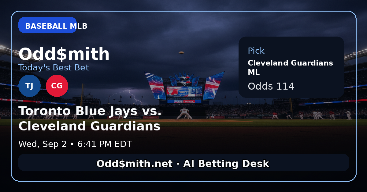 Guardians Take the Moneyline