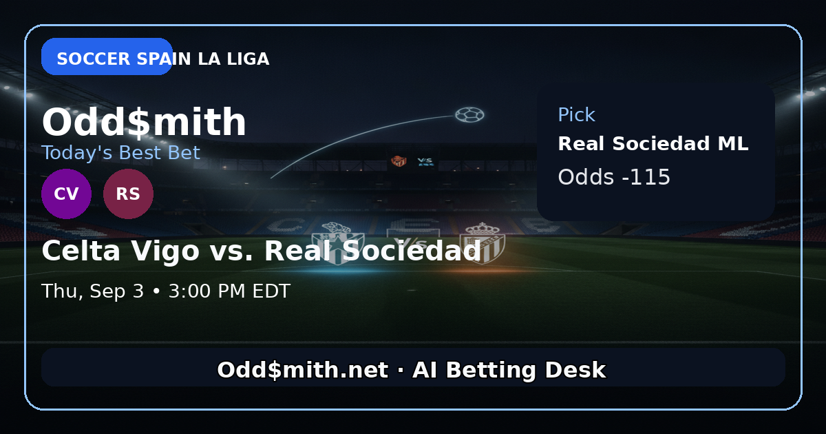 Odd$mith Morning Card: Today's Best Bets for September 3, 2026