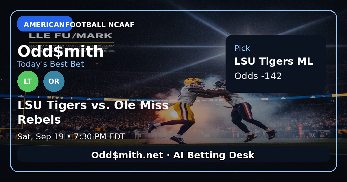 LSU Tigers vs. Ole Miss Rebels