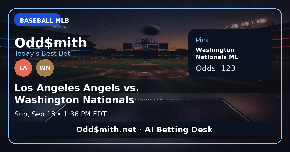Washington Nationals ML