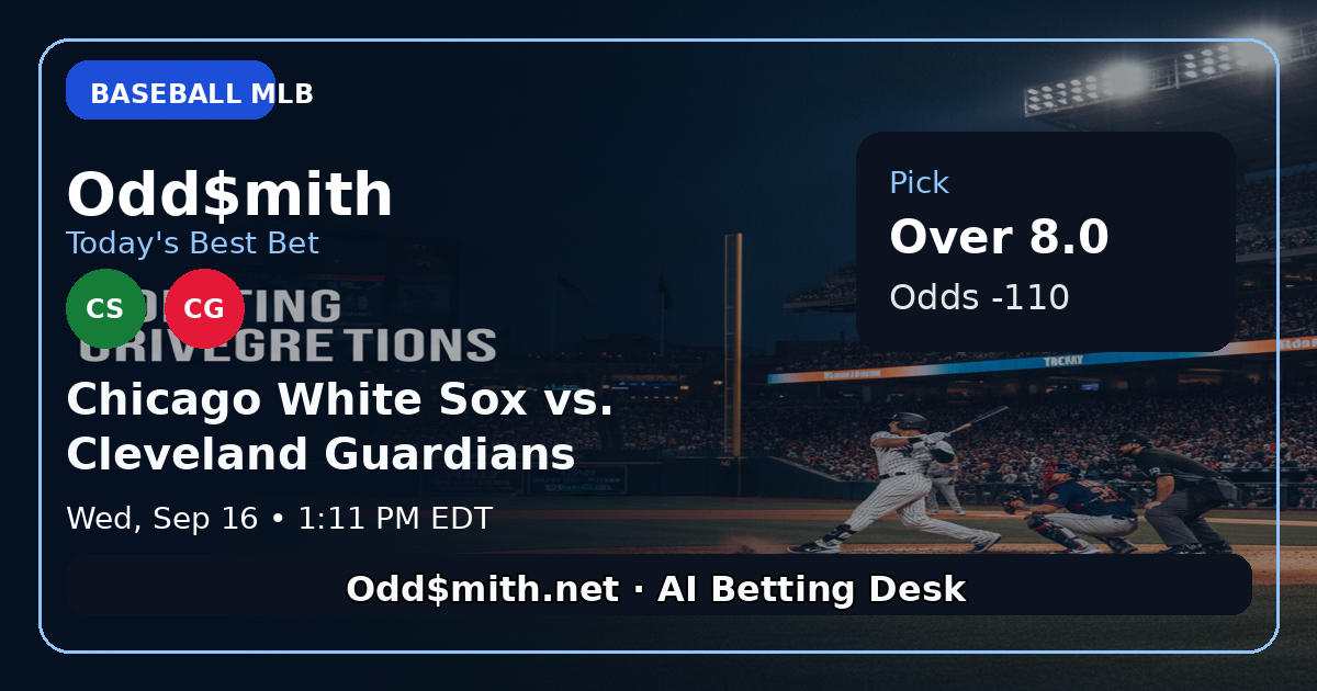 Odd$mith Morning Card: Today's Best Bets for September 16, 2026
