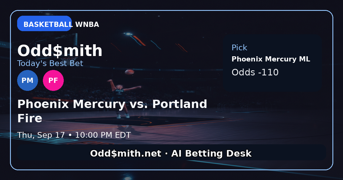 Phoenix Mercury to Win