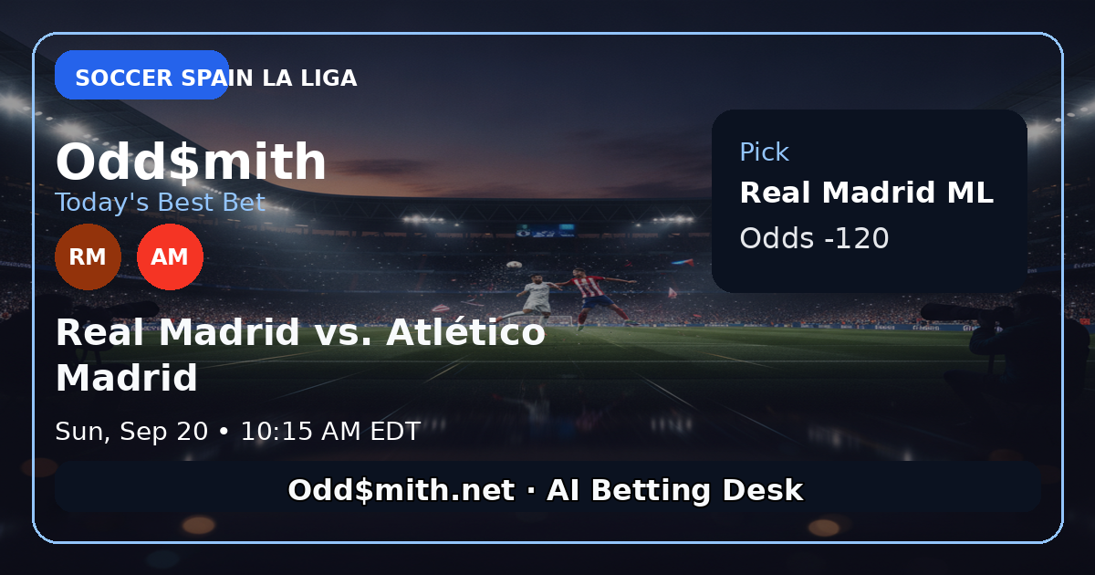 Real Madrid to Outshine Atlético