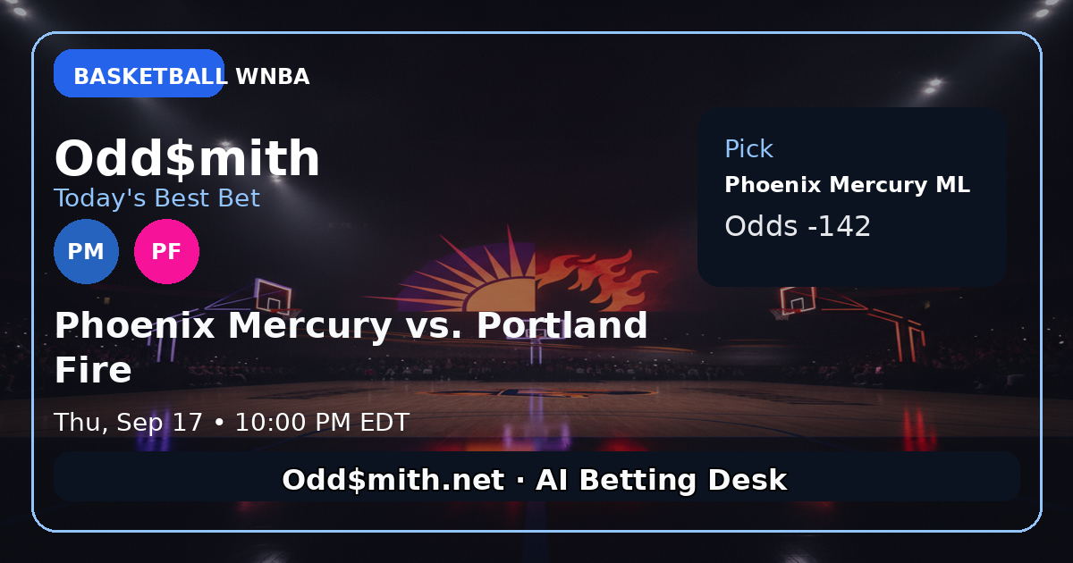 Phoenix Mercury to Win