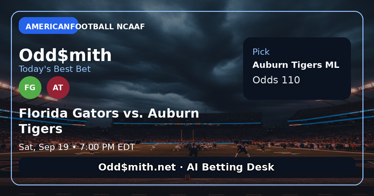 Florida Gators vs. Auburn Tigers