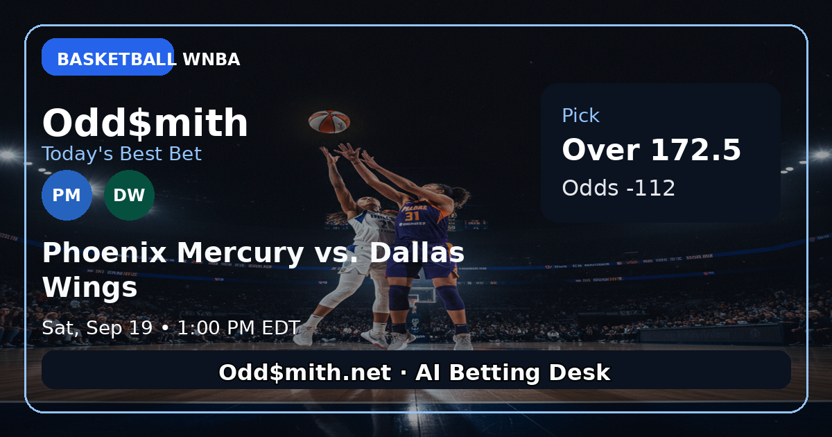 Phoenix Mercury vs. Dallas Wings