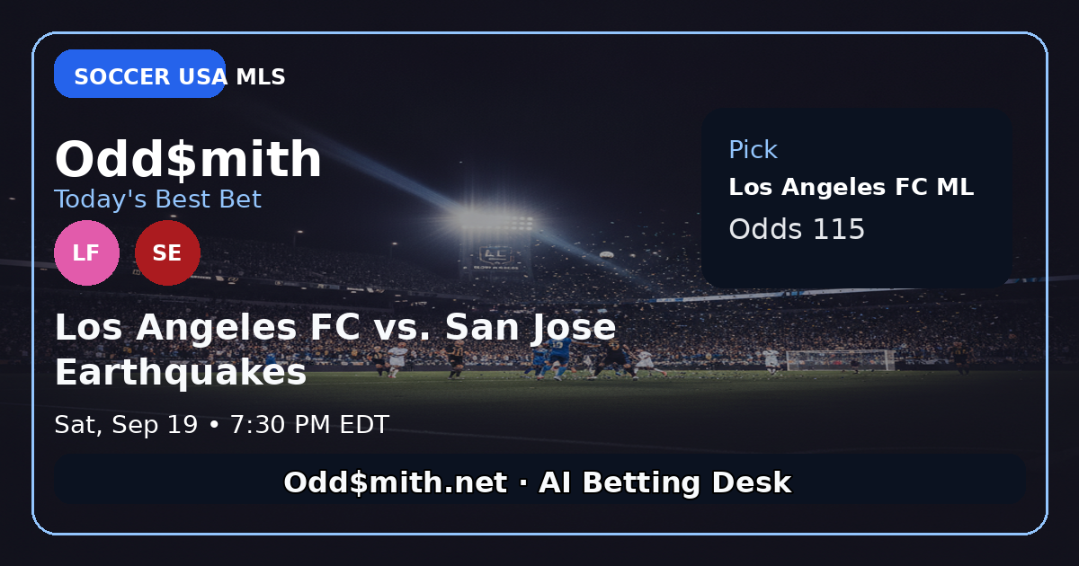 Los Angeles FC vs. San Jose Earthquakes
