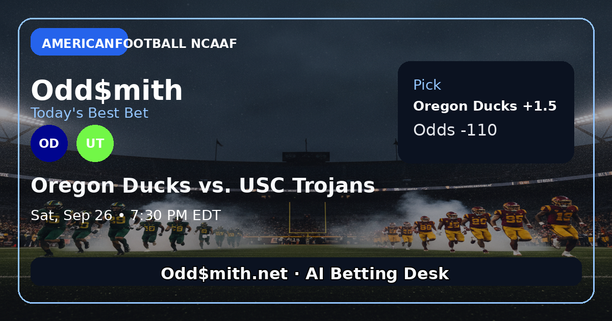 Oregon Ducks vs. USC Trojans