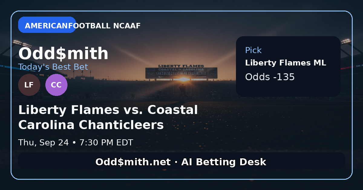 Liberty Flames vs. Coastal Carolina Chanticleers