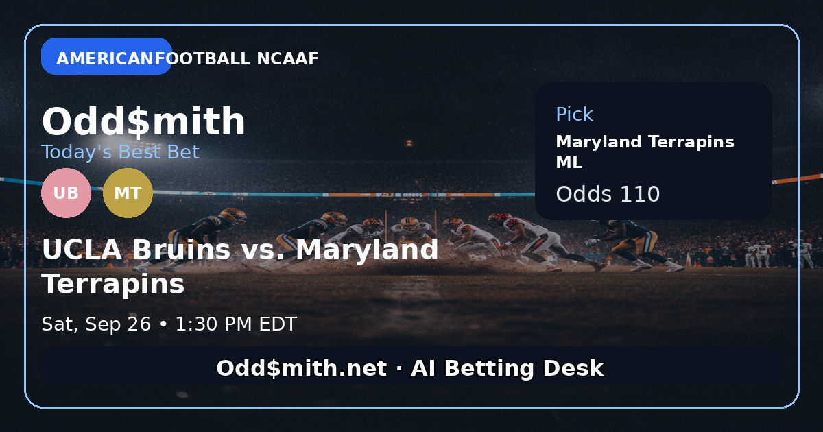 UCLA Bruins vs. Maryland Terrapins