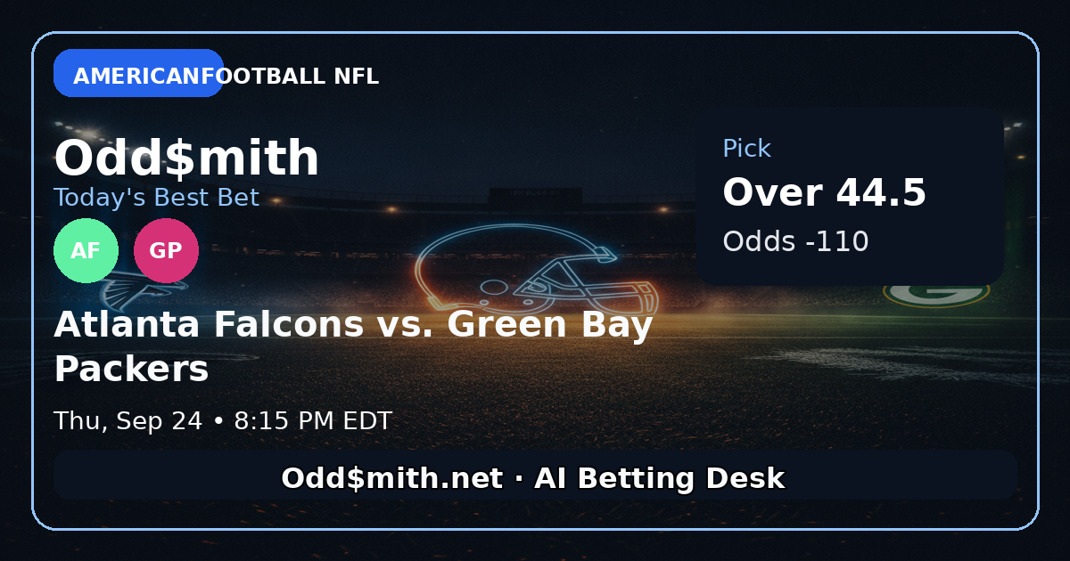 Atlanta Falcons vs. Green Bay Packers