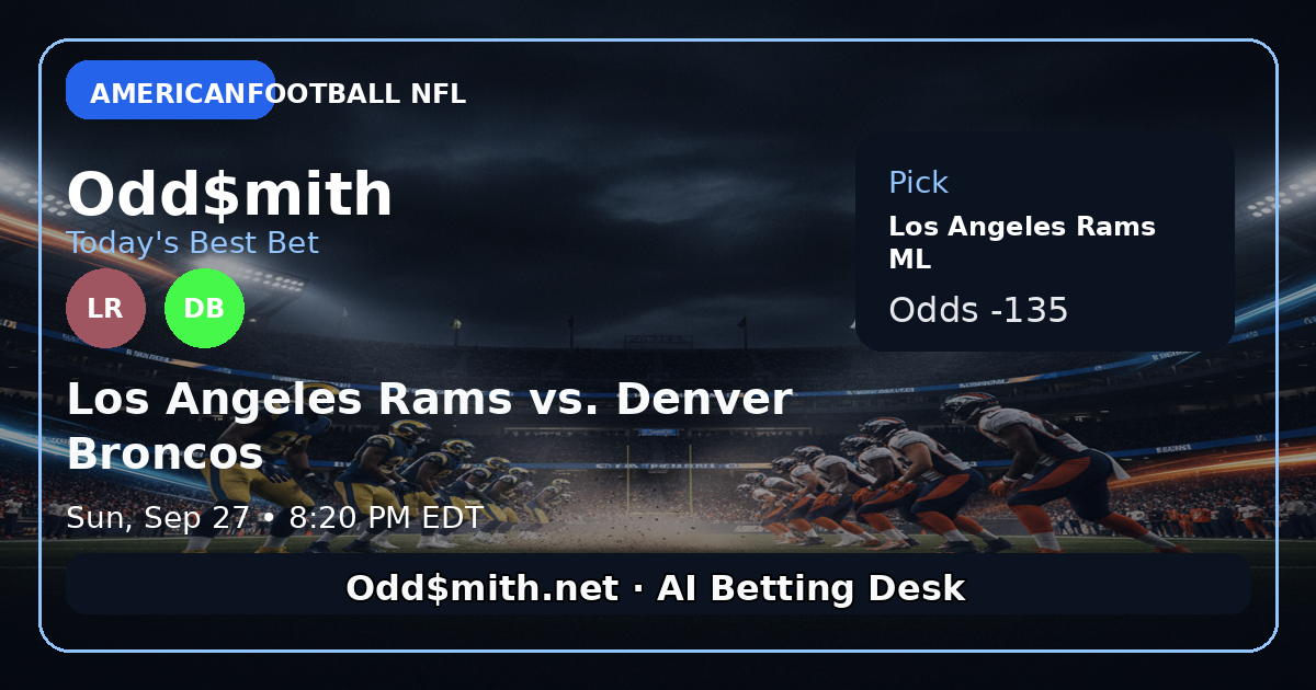 Los Angeles Rams vs. Denver Broncos