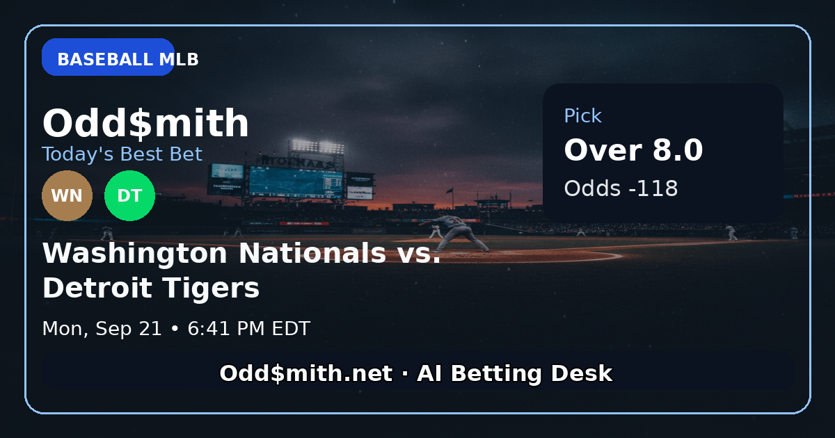 Washington Nationals vs. Detroit Tigers