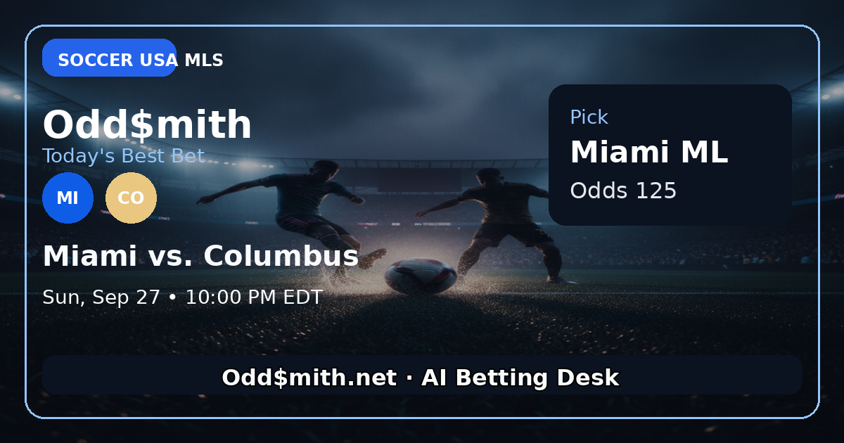 Messi vs. The Discount Bin: Why Miami Covers the Spread in Spirit