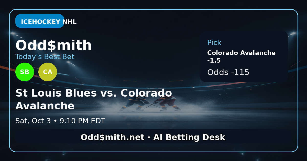 The Avs Are Coming for Blood in Denver