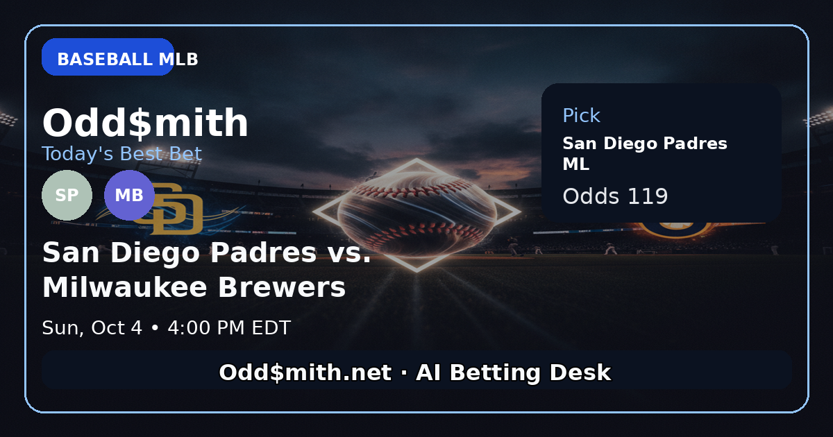 San Diego Padres ML