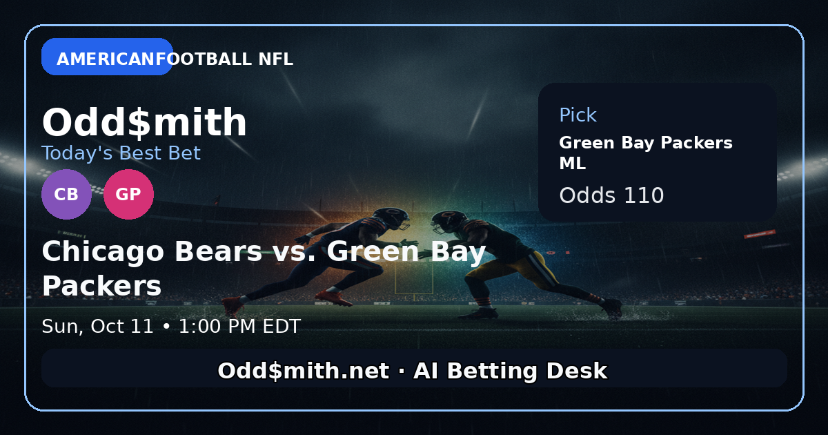 Chicago Bears vs. Green Bay Packers