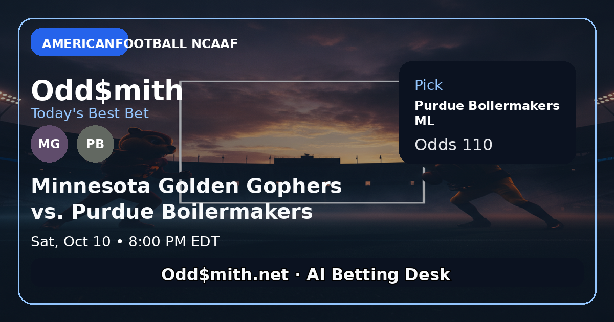 Purdue's Big Gun Returns: Why the Gophers Are in Trouble
