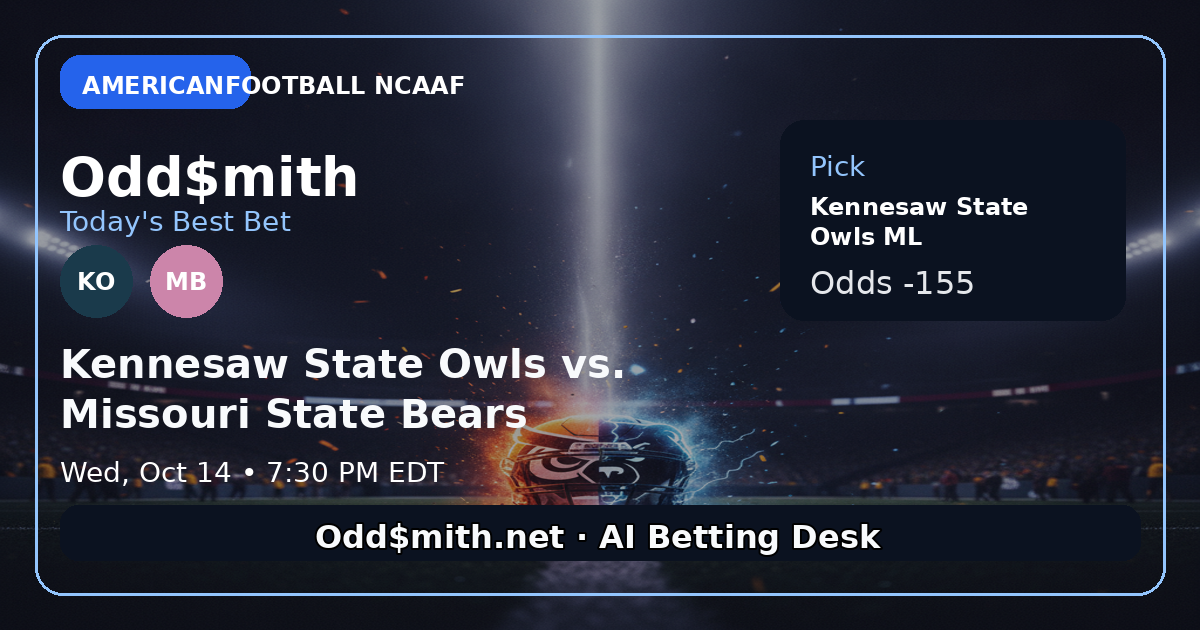 Owls Fly Again: Kennesaw State Takes the Moneyline