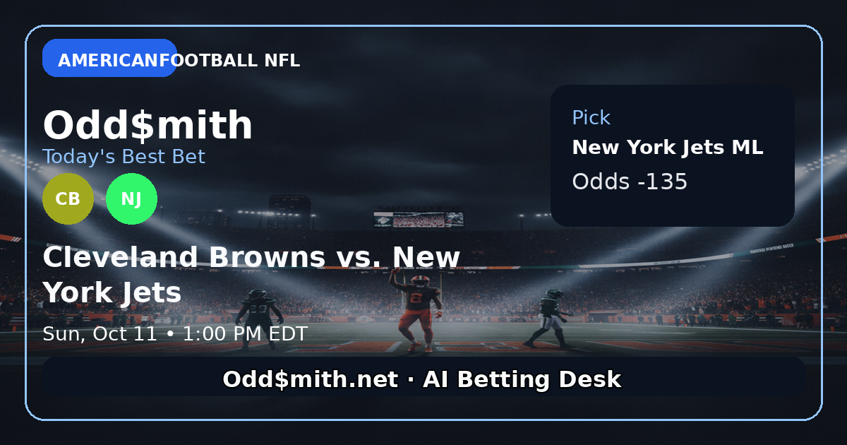 Cleveland Browns vs. New York Jets